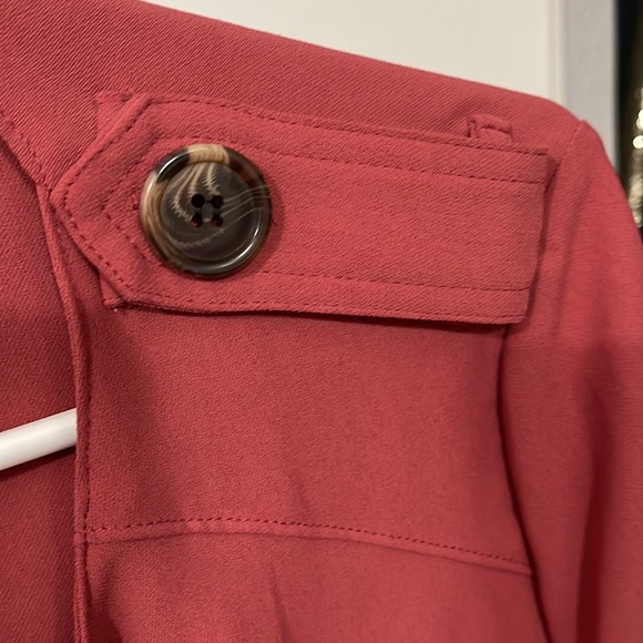 Elodie Drape Front Trench - Picture 8 of 8